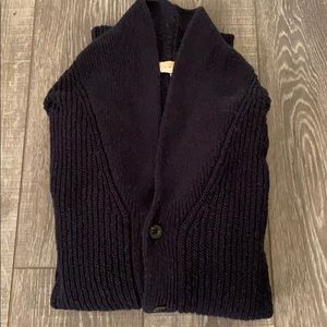 Club Monaco Shawl Collar button down cardigan